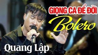 QUANG LẬP BOLERO - Chiều Sân Ga | Nhạc Vàng Bolero Xưa Hay Tê Tái Giọng Ca Để Đời