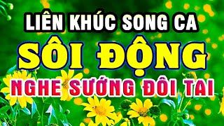 Nhạc Sống Disco Song Ca RẤT SÔI ĐỘNG - Liên Khúc Nhạc Sống Thôn Quê Bolero Trữ Tình Hay Nhất